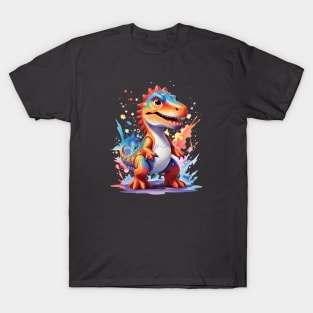 Cute Dinosaur Tyrannosaurus Rex T-Shirt